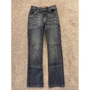Wrangler Jeans Boys 14 Slim Dark Wash 20X Slim Fit Denim Western 1042BWXGG
